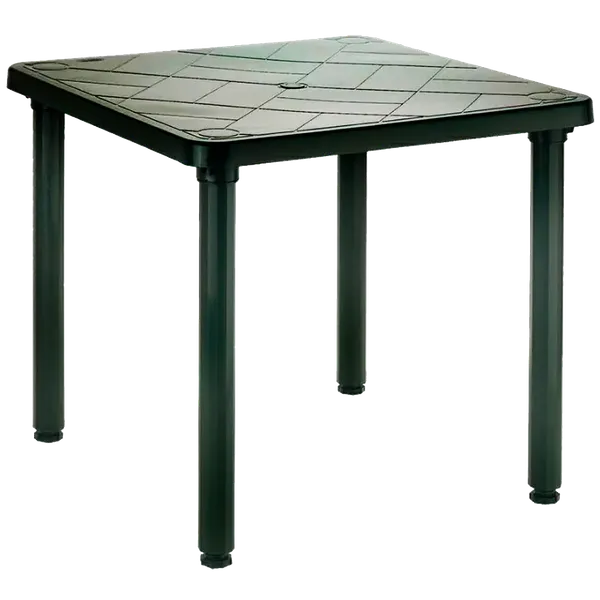 Mesa Cuadrada Plástica Desarmable Duraplas